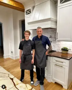 Chef Scott Crawford and Son, Raleigh
