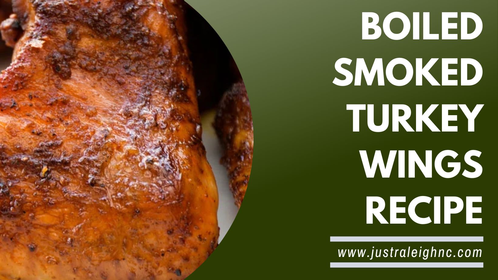 Boiled Smoked Turkey Wings Recipe Just Raleigh, NC