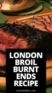 London Broil Burnt Ends Recipe
