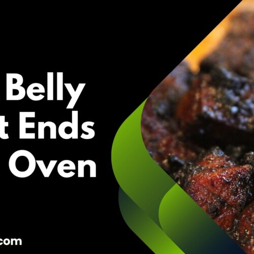 Pork Belly Burnt Ends in an Oven
