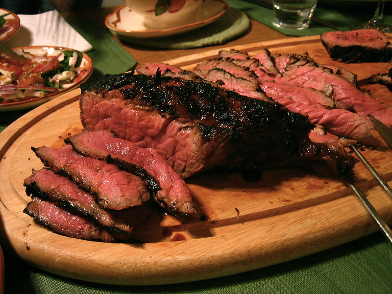 London Broil on a Pellet Grill Recipe